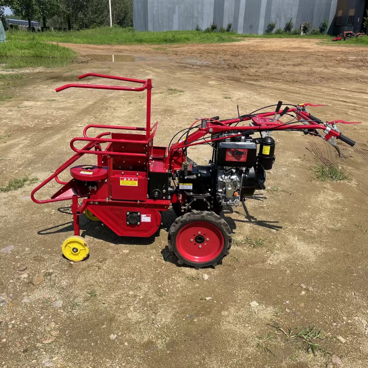 agricultural machine for plowing maize yam and others