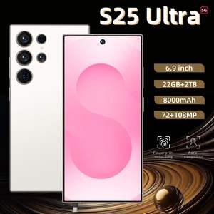 S25 Ultra Flagship 5G LTE WiFi Android <span class=keywords><strong>15</strong></span> <span class=keywords><strong>Gaming</strong></span> 108MP S-Pen LED 144Hz Schermo da 6.8 pollici Dual SIM Telefono Sbloccato Francese - Product Image 2