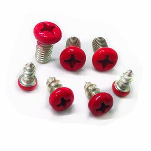 Tornillos de Cabeza Redonda Phillips de Acero Niquelado Rojo con Pintura <span class=keywords><strong>Rosa</strong></span>, Fabricantes de China - Product Image 1