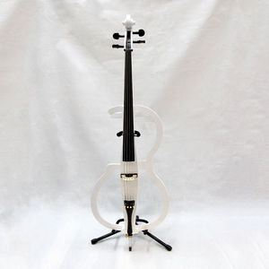 Cello 4/4, instrument de musique, à vendre, <span class=keywords><strong>prix</strong></span> économique, cello en érable, couleur blanche, cello électrique - Product Image 2