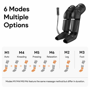 OEM Air Wave Leg Massager With <b>Vibration</b> And Heating Plug-In Mechanical <b>Control</b> For Leg Massage - Product Image 5