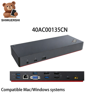 Station d'accueil universelle Thunderbolt 3 Lenovo ThinkPad 40AC 135W pour MacBook Pro séries <span class=keywords><strong>M1</strong></span> M2 M3 M4 - Vente en gros - Product Image 1