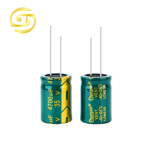 Condensador Electrolítico de Aluminio de 4700UF 35V 16*25mm 18*25mm, 35 Voltios <span class=keywords><strong>4700</strong></span> MFD 35V4700UF - Product Image 1