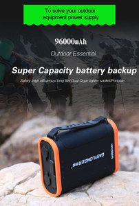 96000mAh 300wh ngân hàng điện cầm tay Tương thích với các thiết bị Type-C USB ổ cắm xì gà Đầu ra pin gói - Product Image 4