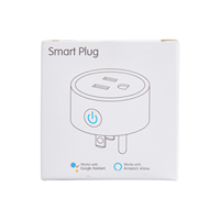 Productos Inteligentes para el Hogar en EE. UU., Enchufe Inteligente Wifi Tuya, Mini Enchufe Inteligente sin Puerto USB