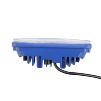 Feux de brouillard LED haute luminosité pour camions 12V-36V 167,5 mm, faisceau haut/bas, multicolores, boulons M10 pour camions et remorques