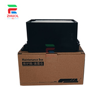 Caja de mantenimiento de tanque de tinta residual Compatible para impresora Epson Workforce K100 K101 K105 K200 K201 K205 K300 K301 K305