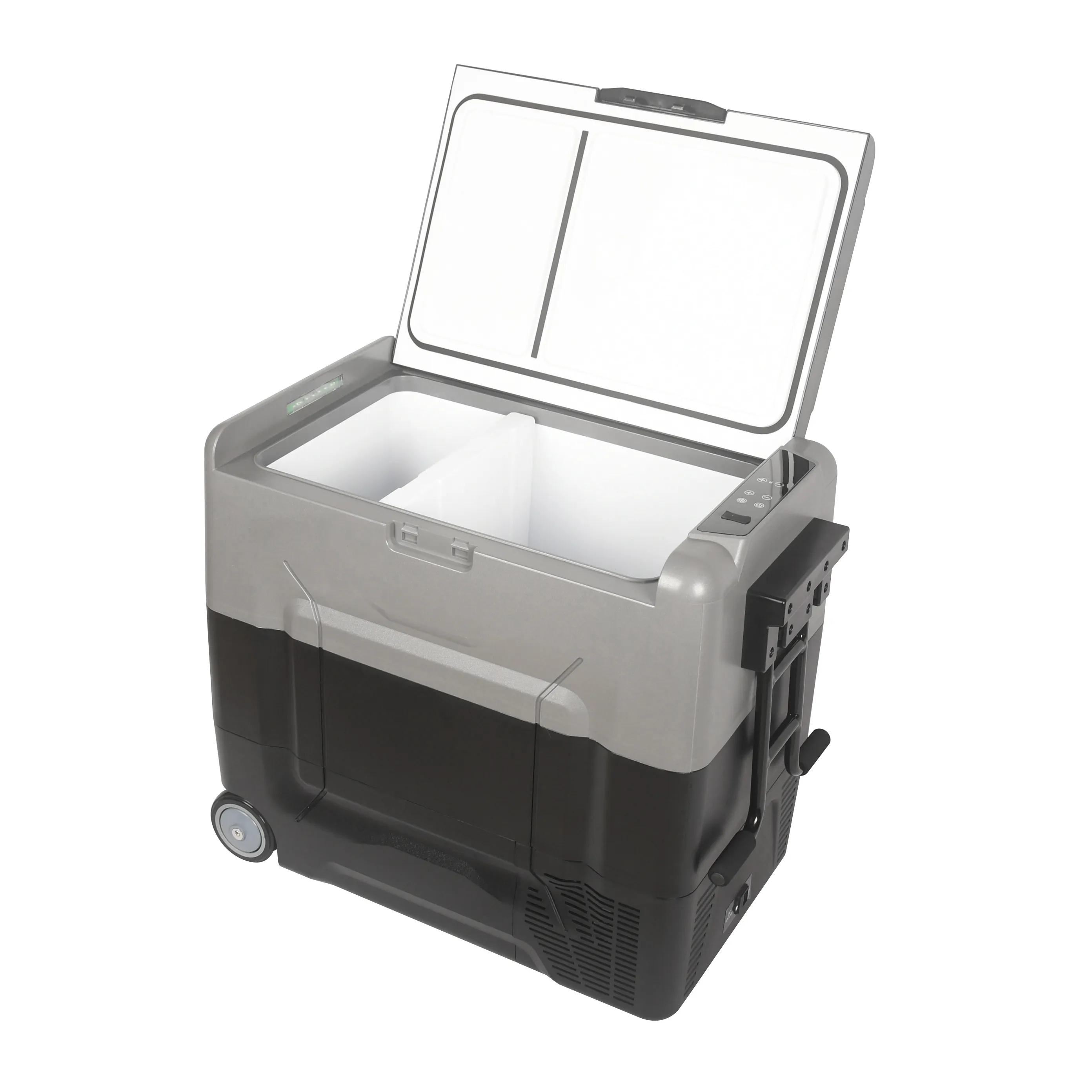 Don aperatif dc güç basit buz göğüs balıkçılık hareketli buzdolabı araba için