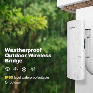 Mosslink 5.8G đôi Gigabit PoE ngoài trời 5km tầm xa điểm truy cập wifi cầu mạng không dây để điểm cầu điện áp rộng - Product Image 3