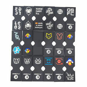 37mmw <span class=keywords><strong>Polyester</strong></span> dây chuyển nhiệt cao đàn hồi Keychain tùy chỉnh bán buôn dệt dây đeo triển lãm sự kiện ID thẻ nhà máy thương hiệu - Product Image 3