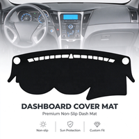 Pour Hyundai Sonata 2011 2012 2013 2014, couvre-tableau de bord de voiture, accessoires auto, couvre-tableau de bord de voiture avec protection antidérapante
