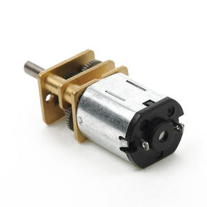 Motorreductor de CC GM12-N10VA, Motor Eléctrico en Miniatura, Reducción de Velocidad, Aumento de Torque, Montaje en Chasis - Product Image 1