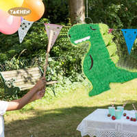 Lot de Pinata Dinosaure YACHEN en gros Décorations pour enfants pour anniversaire/anniversaire Composants de chauve-souris Jouets Pinata