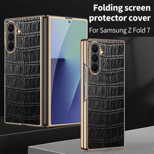 <span class=keywords><strong>เคส</strong></span>โทรศัพท์มือถือหนัง<span class=keywords><strong>แท้</strong></span>สำหรับ <span class=keywords><strong>Samsung</strong></span> <span class=keywords><strong>Z</strong></span> <span class=keywords><strong>Fold</strong></span> 7 6 5 4 <span class=keywords><strong>3</strong></span><span class=keywords><strong>เคส</strong></span>โทรศัพท์ชุบไฟฟ้า - Product Image 2