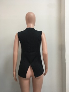 Nuevo Top con Cuello en V de Estilo Artístico Británico para Mujer, Top Holgado con Cintura Definida, Chaleco de Moda - Product Image 6