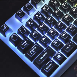 คีย์บอร์ดเชิงกล K65 K70 K68 K95โปร่งใสการออกแบบดวงตาแบ็คไลท์ผลิตจากวัสดุ PBT <span class=keywords><strong>gmk</strong></span> ปุ่มกด - Product Image 5