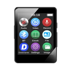 Touch Screen MP3 Music Player B t 5.0 Ebook Recorder MP4 Walkman 8GB