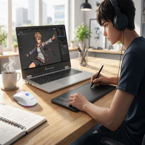 Laptop Intelligente da 15,6 Pollici con Display 3D Senza Occhiali, AI con 50 TOPS, 128GB di Memoria Unificata, per Esposizione 3D dell'Anatomia Umana e Formazione Medica - Product Image 1