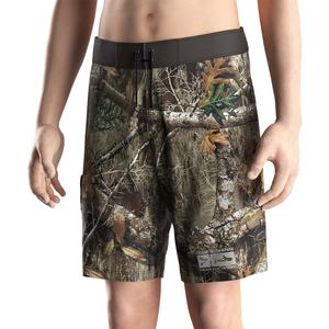 Shorts de surf de qualité supérieure à séchage rapide, motif camouflage, imperméables pour la pêche et le surf, respirants, coupe-vent, option grandes tailles - Product Image 5