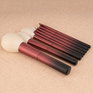 9pcs Short Handle Travel Makeup <strong>Brushes</strong> on Sale Vegan Gift Boxes <strong>Docolor</strong> Makeup <strong>Brush</strong> Cosmetic Packaging Box - Product Image 3