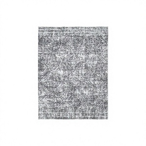 Tapis de maison Adiva 20 pieds, tissé en Turquie, jacquard, fabriqué à la machine, polyester, lavable, à poils ras, uni, avec envers antidérapant en caoutchouc - Product Image 1