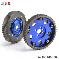 ADDCO-Blox Slide Réglable Cam Gear Poulie Cam Poulie Ensemble Pour Nissan CA18DET CA18DE Bleu AD-CG180DET-BL