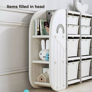 Meubles en plastique sur mesure pour bébé, armoire d'angle, tiroir, jouets, rangement, bibliothèque, armoires pour enfants - Product Image 3
