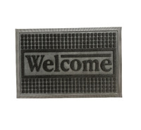 Tapis de porte d'entrée de maison tapis anti-dérapant résistant à la saleté rembourrage tapis de porte anti-poussière