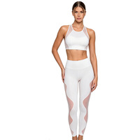 Ensemble 2 pièces de vêtements de sport pour femmes, veste et pantalon de yoga personnalisés avec logo, respirant, séchage rapide, spandex/nylon, amincissant