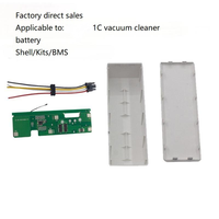 Accessoires de batterie, panneau de protection de batterie au lithium, boîtiers en plastique BMS de remplacement pour aspirateur et nettoyeur à main 1C STYTJ01ZHM