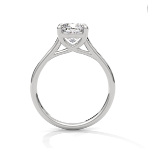 Anillo de diamantes de oro blanco de 14k de calidad premium y lujo para ocasiones de boda y fiestas, disponible a un precio competitivo desde India. - Product Image 2
