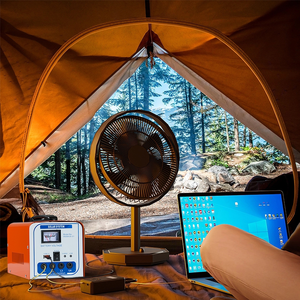 Centrales solaires portables rechargeables générateur à batterie solaire avec panneau pour la maison camping portable sauvegarde d'urgence - Product Image 5