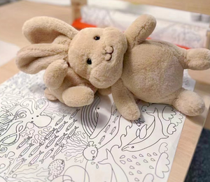 Wholesale Factory Kawaii Manual Soft Baby <strong>Toys</strong> Cute Long Eared <strong>Rabbit</strong> Doll Plush <strong>Toys</strong> - Product Image 3