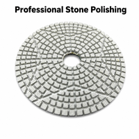 Disques de polissage OEM de qualité supérieure en diamant, quartz, marbre, granit, céramique, verre, à 3 étapes, de grade abrasif moyen, pour pierre