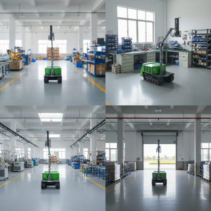 Podadora Eléctrica de Brazo Cantilever Tipo Oruga DC72V 3000RPM con Cortasetos de Altura Ajustable y Rotación de 0 a 360°, Certificación CE - Product Image 3