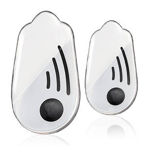 Semelles de correction magnétiques pour les orthèses de supination et de surpronation Inserts médiaux et latéraux de talon pour l'alignement des pieds - Product Image 6