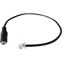Adaptateur Jack Audio Noir de Haute Qualité pour Ordinateur, Câble Convertisseur Auxiliaire pour Casque – Vente en Gros