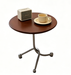 <span class=keywords><strong>Table</strong></span> <span class=keywords><strong>basse</strong></span> sur <span class=keywords><strong>pied</strong></span> portable moderne faite à la main, petite <span class=keywords><strong>table</strong></span> d'appoint décorative en bois pour salon – Offre spéciale - Product Image 1