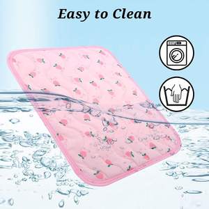 Manta transpirable para cama de hielo para mascotas pequeñas para Conejo, conejito, erizo, hámster, estancia fresca, conejillo de indias, almohadilla para dormir refrescante - Product Image 6