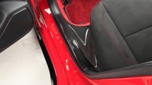 Umbral de puerta trasera de fibra de carbono seco para Honda Civic 11th Type R 2022 + - Product Image 6