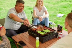 Gril à gaz 20 pouces à un brûleur <span class=keywords><strong>Plaque</strong></span> <span class=keywords><strong>de</strong></span> <span class=keywords><strong>cuisson</strong></span> en acier inoxydable Portable Table Top <span class=keywords><strong>Plancha</strong></span> Grill Plat - Product Image 6