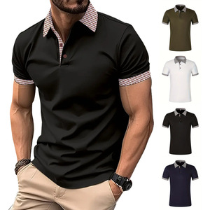 Men's Casual <strong>Bird</strong> Pattern Printed Polo <strong>Shirt</strong> Short Sleeved Polo <strong>Shirt</strong> - Product Image 3