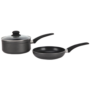 Ensemble de 8 casseroles en céramique antiadhésives, casserole à lait, <span class=keywords><strong>cocotte</strong></span>, batterie de cuisine en aluminium pressé, compatible <span class=keywords><strong>induction</strong></span>, lave-vaisselle et four - Product Image 1
