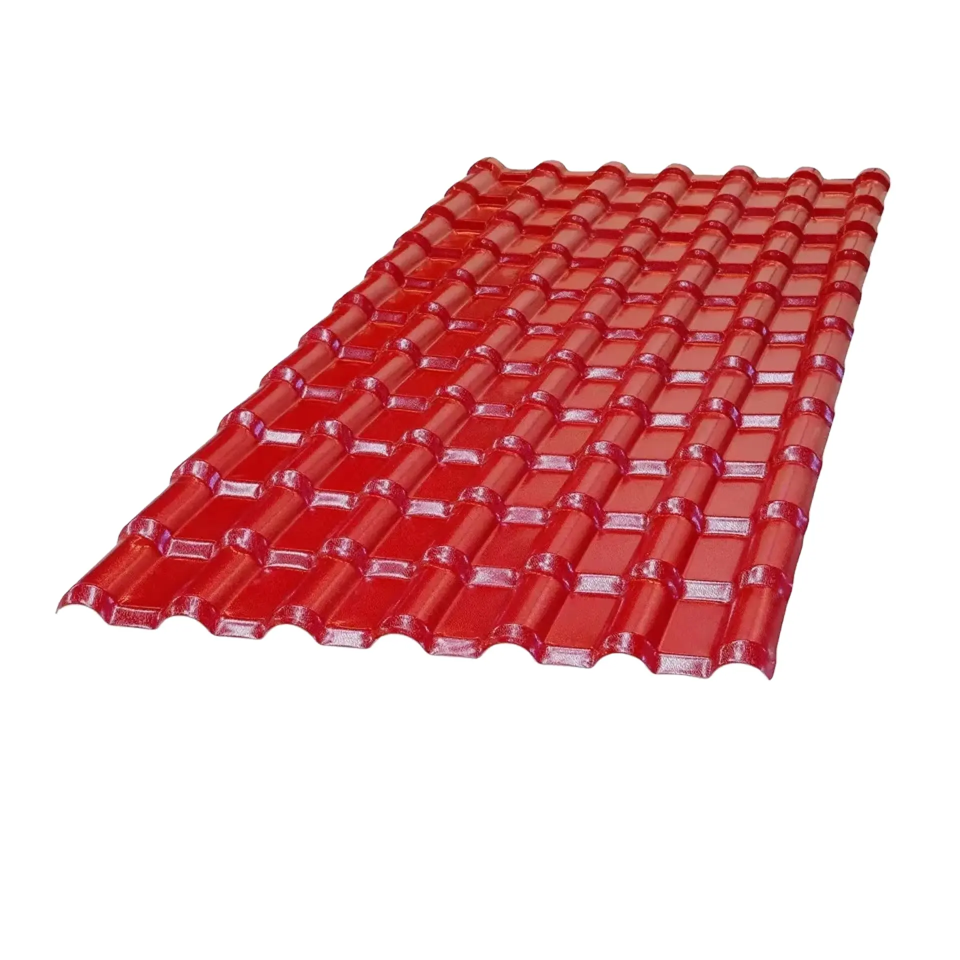 Piastrelle in plastica cinese leggera per copertura del tetto casa lastre di copertura sintetica