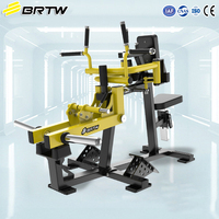 Rameur assis Brightway Commercial Medium Loader en acier inoxydable avec fonctions de sécurité réglables, poids utilisateur max. 180 kg
