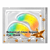 Masque pour les yeux en hydrogel, squalane hydratant, réduction des ridules, éclaircissement du teint, personnalisation en petites séries, votre logo