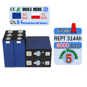 Batterie solaire LiFePO4 3,2 V 314 Ah à 8000 cycles, cellule prismatique LiFePO4 3,2 V pour stockage d'énergie solaire ESS, en stock UE - Product Image 1