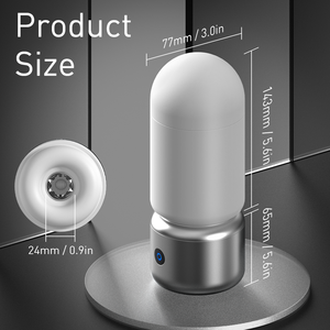 LIL Denizkızı Ayrılabilir Erkek Mastürbatörü 3'ü 1 Arada Tasarım IPX7 Su Geçirmez 650mAh Pil Penis Egzersiz Kupası TPE Malzeme Vajina 9 - Product Image 2