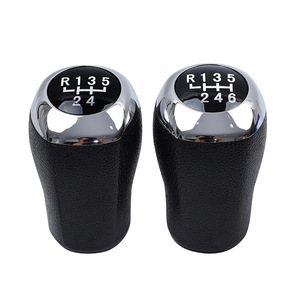Hyundai Gear <b>Shift</b> <b>Knob</b> 5 Speed 6 Speed Leather Ergonomic Manual Transmission <b>Shift</b> Ball For Hyundai Reina Elantra - Product Image 1