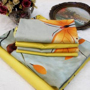 Ready to Ship 6 Piece Cotton <strong>Bed</strong> <strong>Sheet</strong> Set King Size Flat Fitted <strong>Sheet</strong> with Pillowcases <strong>Floral</strong> Printed Bedding - Product Image 6